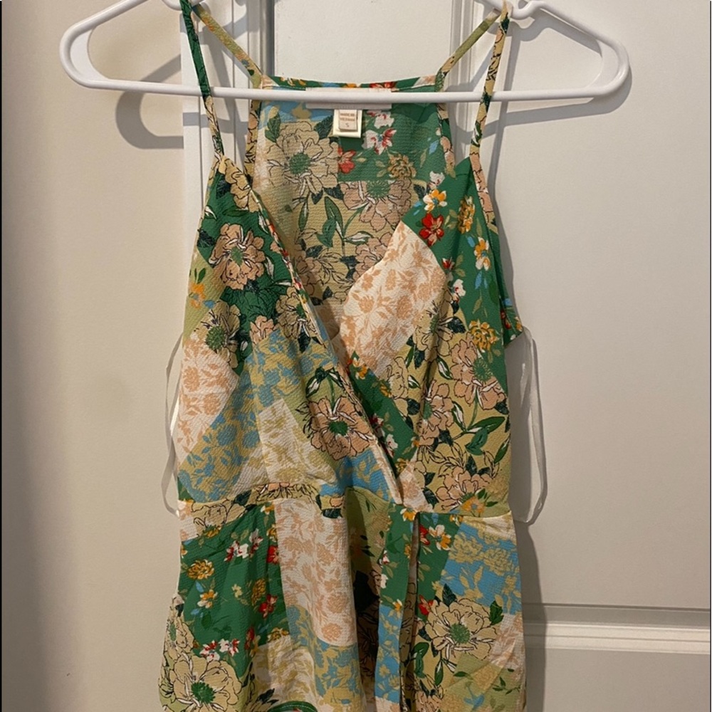 Floral tank top